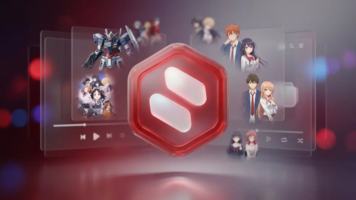 Anilab anime streaming interface with multiple titles